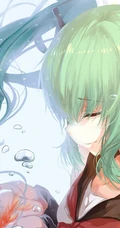 初音未来图片，二次元动漫人物初音未来高清唯美创意插画壁纸图片