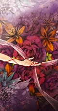 楪祈图片，动画作品《罪恶王冠》人物女主角楪祈高清壁纸图片