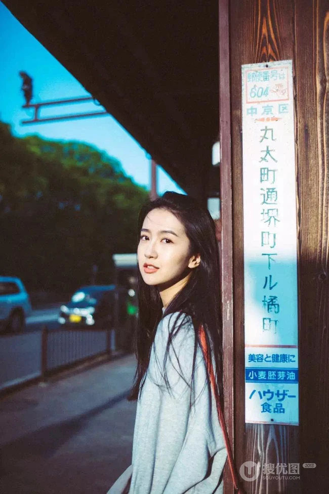 许龄月小清新户外、森系、街头风等纯美写真照
