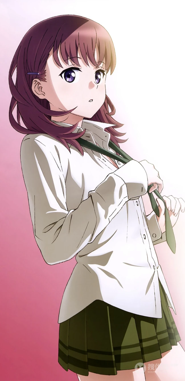 Just Because! 动漫女孩 白衣 JK制服 短裙 高清2k手机壁纸图片
