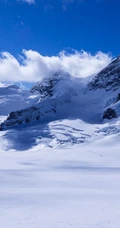 传统节气 大雪节气 雪山 雪景 白雪皑皑景色壁纸创意文字美图