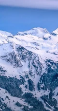 传统节气 大雪节气 雪山 雪景 白雪皑皑景色壁纸创意文字美图