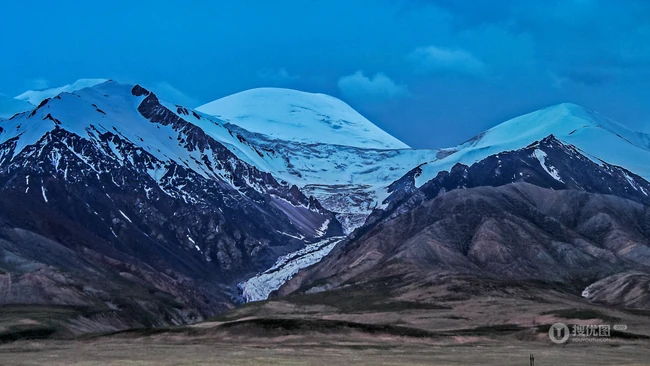 青藏高原 雪山 青藏线沿途风光景色图片