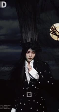 吴宣仪玄幻，梦幻暗黑风格装扮个性迷离写真图片