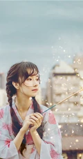 小脸蛋女生Shika小鹿鹿礼裙白衣牛仔短裤穿搭户外清新写真照片