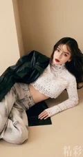Angelababy清新动人民族风穿搭登精彩Ok杂志写真图片