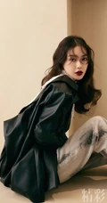 Angelababy清新动人民族风穿搭登精彩Ok杂志写真图片