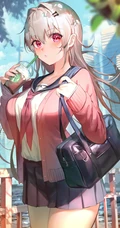 线条感好看不？气质二次元裙装系列 JK制服短裙清凉少女精选图片集