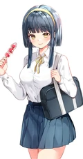 线条感好看不？气质二次元裙装系列 JK制服短裙清凉少女精选图片集
