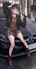 线条感好看不？气质二次元裙装系列 JK制服短裙清凉少女精选图片集