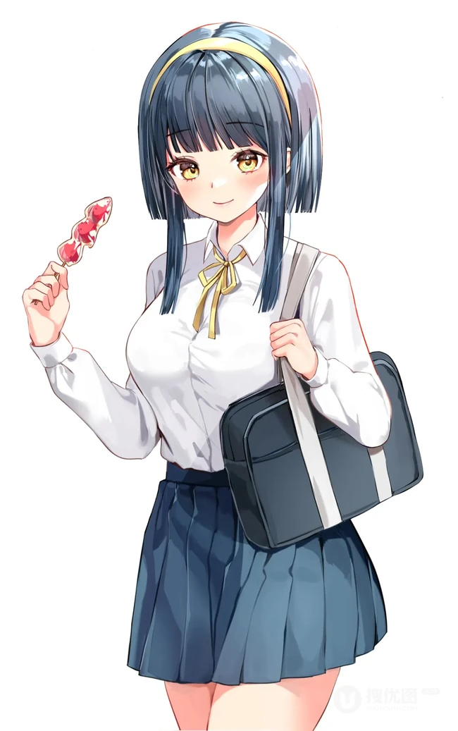 线条感好看不？气质二次元裙装系列 JK制服短裙清凉少女精选图片集