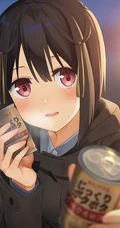 给这寒冷的冬添点温暖，围围巾的二次元动漫少女少女高清插画图集