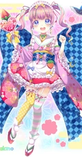 花衣裳，和服装，洛丽塔装扮二次元动漫少女高清图片