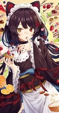 花衣裳，和服装，洛丽塔装扮二次元动漫少女高清图片