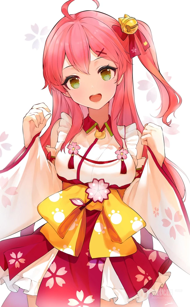 花衣裳，和服装，洛丽塔装扮二次元动漫少女高清图片