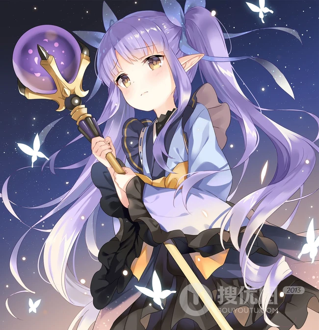 花衣裳，和服装，洛丽塔装扮二次元动漫少女高清图片