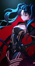 挂耳染染发发型的精美二次元动漫少女插画图片集