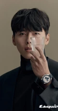 韩国男演员玄彬成熟有型帅气冬装写真照片