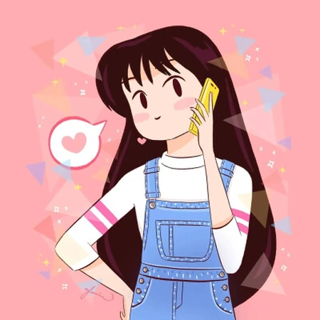 可爱经典动漫人物，动漫少女少女，女生头像图片