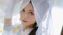 仙气飘飘古装仙侠cos美少女河边凉亭唯美高清写真壁纸图片