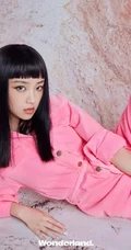 黑龙江籍舞蹈生少女吴佳怡齐刘海发型清新清新写真美照
