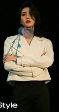 刘诗诗柔美复古 温婉俏丽优家画报杂志写真美照
