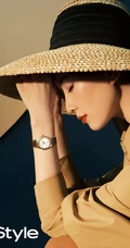 刘诗诗柔美复古 温婉俏丽优家画报杂志写真美照