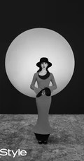 刘诗诗柔美复古 温婉俏丽优家画报杂志写真美照