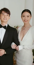 倪妮《流金岁月》婚纱剧照图片
