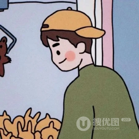 可爱，搞怪，cp感十足的最新卡通人物一人一半左右配对情侣头像图片