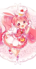 小兔子乖乖，二次元兔耳朵动漫少女可爱蹦跳插画美图
