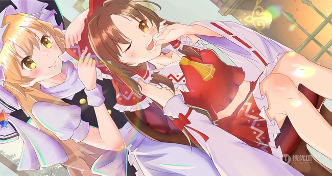 睡眼惺忪，大眼水汪汪的二次元动漫少女人物高清插画图片集