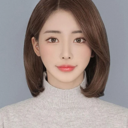 动人的齐肩遮耳微卷短发漂亮少女清新动人生活照写真图片参考