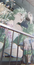 动漫女孩 侧脸 伤感 感伤 精选二次元动漫少女手绘高清插画图片