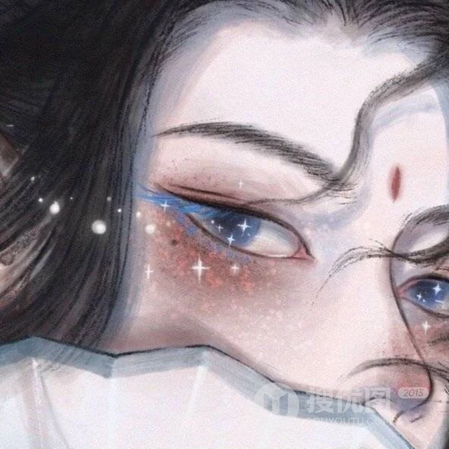 动漫女孩 侧脸 伤感 感伤 精选二次元动漫少女手绘高清插画图片