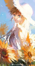 动漫女孩 侧脸 伤感 感伤 精选二次元动漫少女手绘高清插画图片