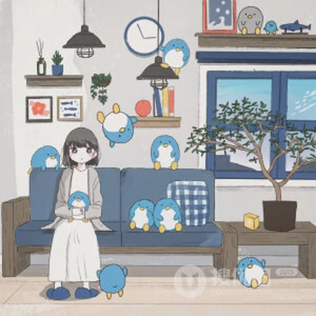 可爱舒适画风，一看就喜欢的二次元动漫人物少女，女孩头像图片