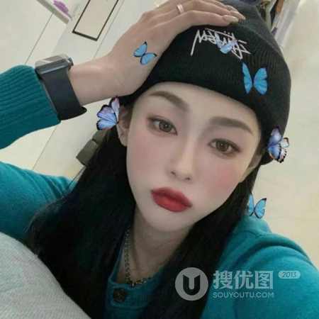 12张时尚靓丽的90后女生真人网图女生微信头像图片