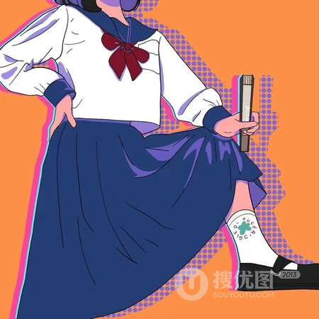不露脸JK制服动漫少女 学生妹子 闺蜜专用两人三人一人一张头像图片
