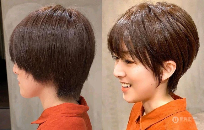 2021最新14款既洋气又减龄的时尚好看短发女生造型发型图片对比参考 第4张