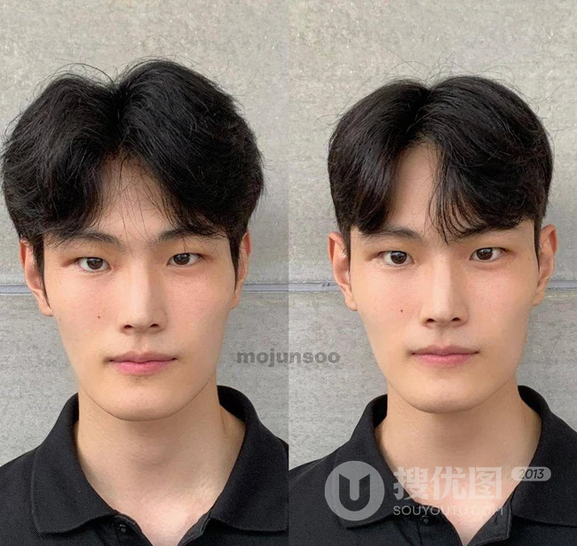 男士发型怎么理好看？14款简单好打理的男士发型理发前后对比照片参考 第7张