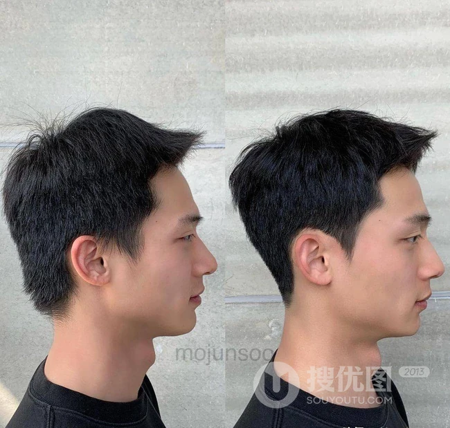 男士发型怎么理好看？14款简单好打理的男士发型理发前后对比照片参考 第12张