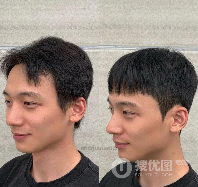 男士发型怎么理好看？14款简单好打理的男士发型理发前后对比照片参考 第10张