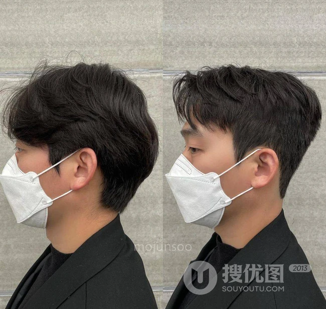 男士发型怎么理好看？14款简单好打理的男士发型理发前后对比照片参考 第4张