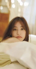 日本女演员、平面模特新木优子气质肩带睡裙室内浴室，室内写真图片