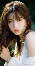 嘴唇微翘娇小可人精选少女林木婷子清纯唯美户外森系复古色写真照片
