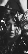 谭维维流泪妆，暗黑风格写真登《智族gq》最新杂志写真图片