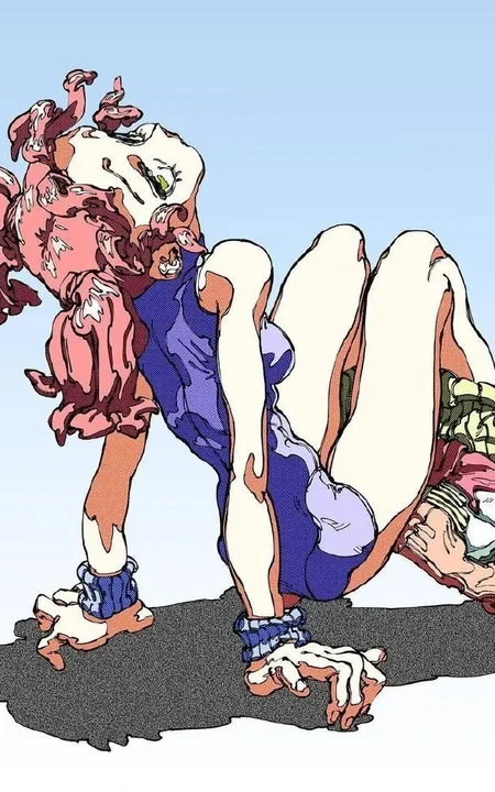不一样的画风，韩国画师作品，不一样的非主流男女插画美图欣赏
