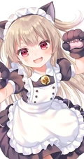 大眼睛动漫少女萌图，日系插画师作品，水汪汪眼睛的少女 可爱极了！