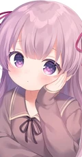 大眼睛动漫少女萌图，日系插画师作品，水汪汪眼睛的少女 可爱极了！
